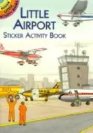 Image of little airport sticker activity book