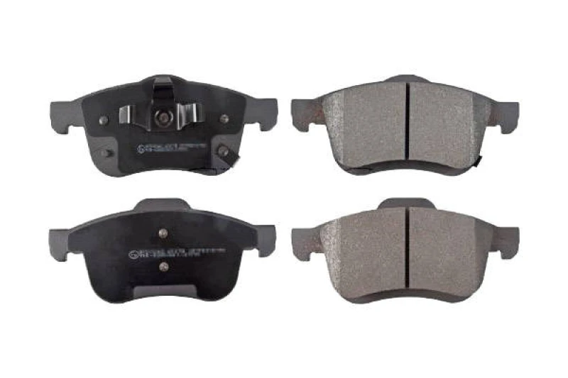 Image of SWAG 33 10 2658 Brake pad set Front Axle, with acoustic wear warning Brake Pad Set,disc brake (402)