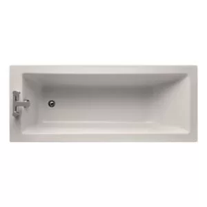 Image of Ideal Standard Tempo Cube Acrylic Rectangular Single Ended Bath (L)1695mm (W)695mm White