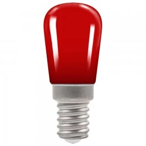 Image of Crompton LED Coloured Pygmy SES E14 1.3W - Red