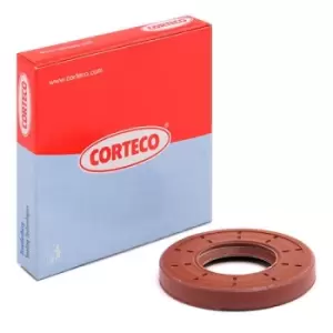 image of CORTECO Gaskets RENAULT,FIAT,PEUGEOT 20026878B 312142,7703087210,312142 Shaft Seal, differential 7703087210