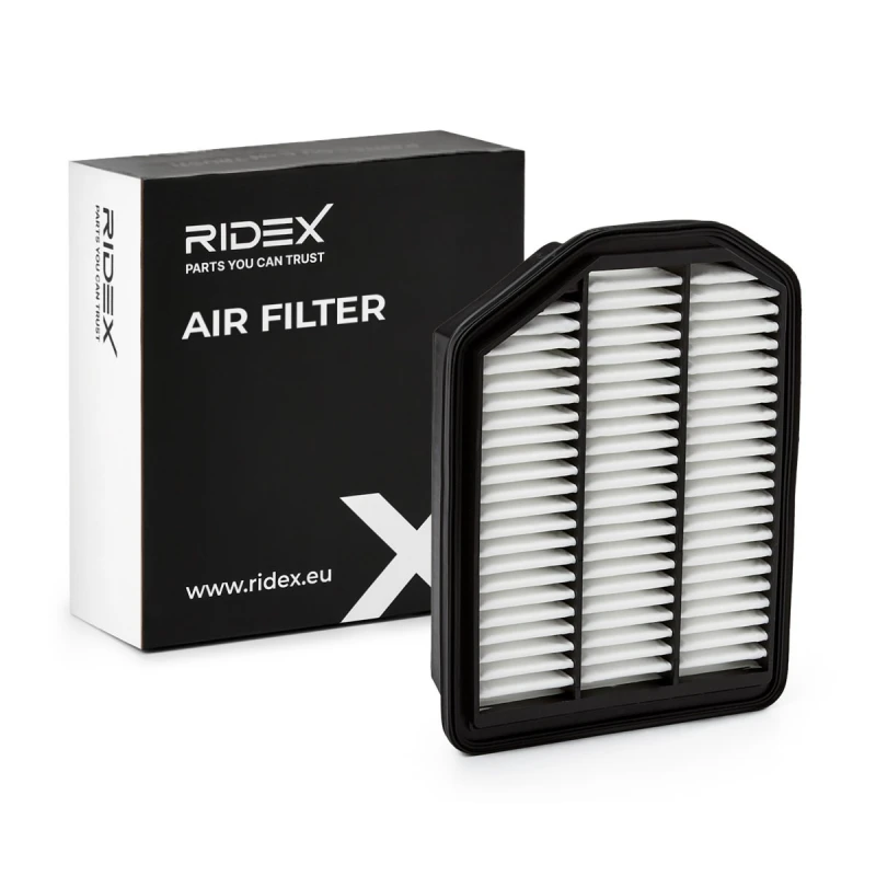 Image of RIDEX 8A0355 Air filter Filter Insert Air Filter (8)