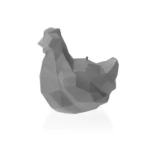 Image of Small Chicken Candle – Gray Matt