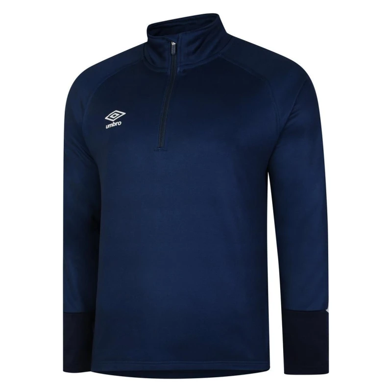 Image of Umbro Umbro Men Total Training Track Jacket in Mid Navy Size: Small Mid Navy S Male 5063425873913