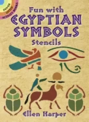 Image of fun with egyptian symbols stencils