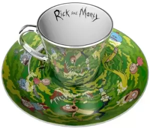 Image of Rick And Morty Cup multicolour