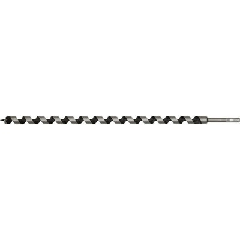Image of Loops 20 x 600mm Hardened Auger Wood Drill Bit - Hexagonal Shank - Woodwork Timber Multi