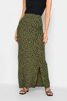 image of Tall Printed Maxi Skirt