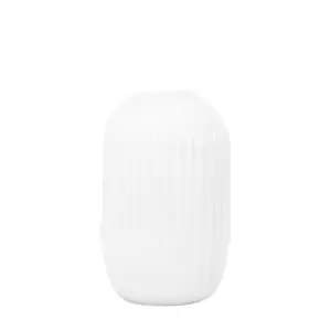 Image of Gallery Interiors Freda Vase in White / Medium