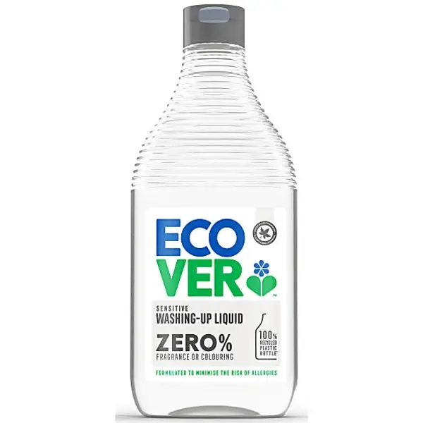 Image of Ecover Washing Up Liquid Zero Fragrance & Coloring 450ml
