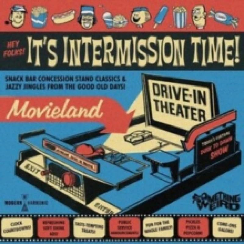 Image of Hey Folks! It's Intermission Time!: Snack Bar Concession Stand Classics & Jazzy Singles... CD / Album