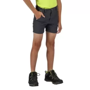 image of Regatta Girls Junior Highton Polyamide Stretch Shorts 3-4 Years - Waist 53-54cm (Height 98-104cm)