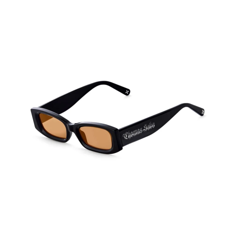 Image of Thomas Sabo Kim Slim Rectangular Sunglasses Black female One Size