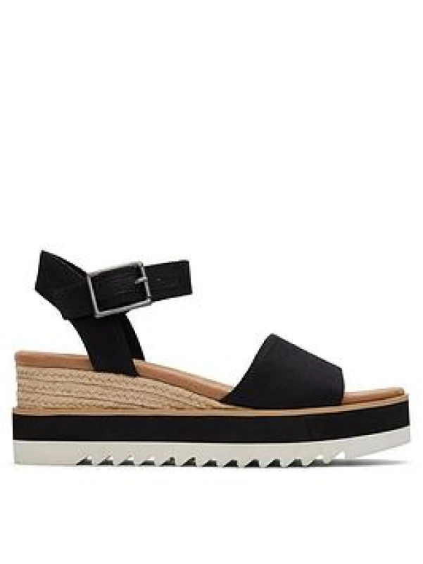 Image of TOMS Womens sandals Toms Diana Noir Female 36,5