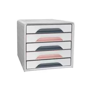 image of CEP Mineral Smoove 5 Drawer Module PinkGrey 1071111681 CEP01772