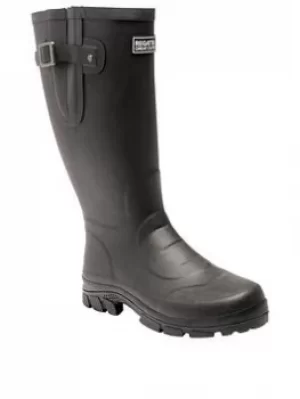 Image of Regatta Rivington Wellington Boots, Black, Size 10, Men
