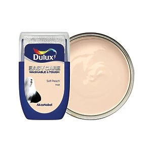 Image of Dulux Easycare Washable & Tough Soft Peach Matt Emulsion Paint 30ml