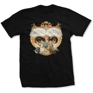 Image of Michael Jackson - Dangerous Unisex Large T-Shirt - Black