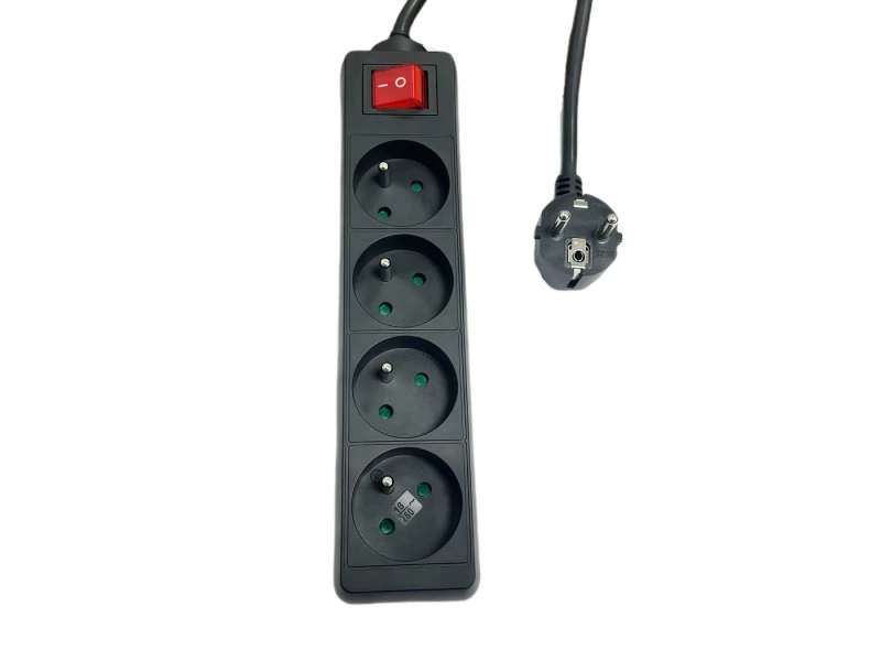 Image of Microconnect 4-wy Power Srip on/off