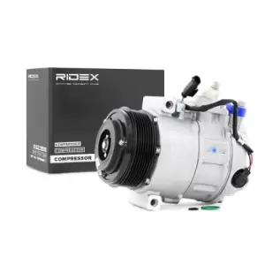 Image of RIDEX AC Compressor 447K0148 Compressor, air conditioning MERCEDES-BENZ,E-Klasse Limousine (W211),C-Klasse Limousine (W203),E-Klasse T-modell (S211)