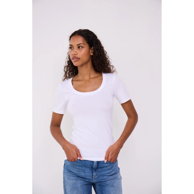 Image of Ichi Womens T-Shirt Ichi Zola Blanc Female L