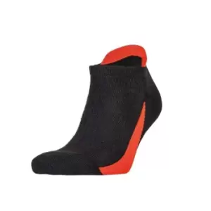 Image of Spiro Unisex Adult Sports Socks (Pack of 3) (L-XL) (Black/Red)
