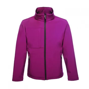 Image of Regatta Octagon II 3 Layer Sotshell Jacket - MajPurp(Blk)