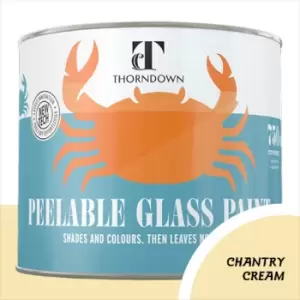 Image of Thorndown Chantry Cream Peelable Glass Paint 150ml - Opaque