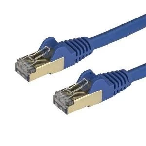 Startech 0.5m CAT6A Patch Cable Blue