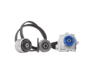 Image of SKF Water Pump + Timing Belt Kit OPEL,FIAT,CHEVROLET VKMC 05260-1 55562217,55562954,55574864 6000626854,71739779,71739801,71739873,24405895,24422964