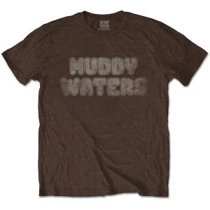 Image of Muddy Waters - Electric Mud Vintage Mens Large T-Shirt - Brown