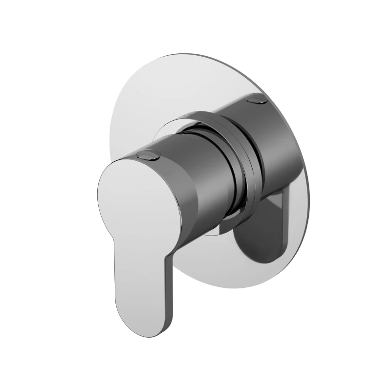 Image of Balterley Concealed Lever Handle 2 3 4 Way Shower Diverter Chrome Silver