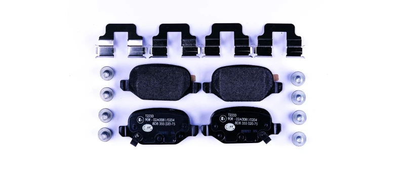 Image of HELLA Brake pad set HELLA 8DB 355 020-751
