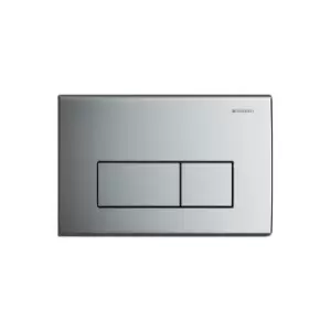 Geberit - Kappa50 Dual Flush Plate, Gloss Chrome