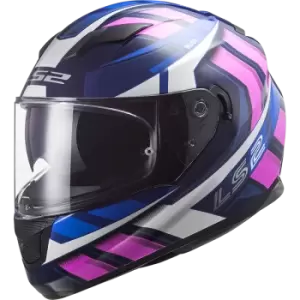 Image of LS2 FF320 Stream Evo Loop Blue Fluo Pink S
