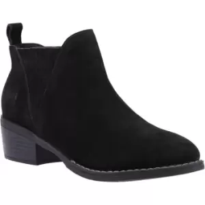 Image of Hush Puppies Womens Isobel Slip On Suede Ankle Boots UK Size 4 (EU 37)