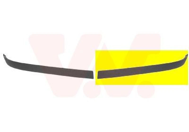 Image of VAN WEZEL Front splitter VAN WEZEL 3777503