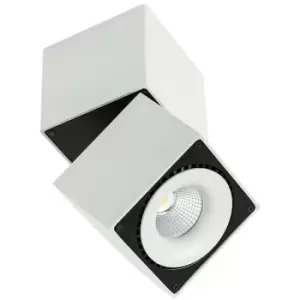 Italux Sevilla Square Ceiling 3000K - Modern Technical LED Surface Mounted White, Black, Warm White 3000K 2350lm