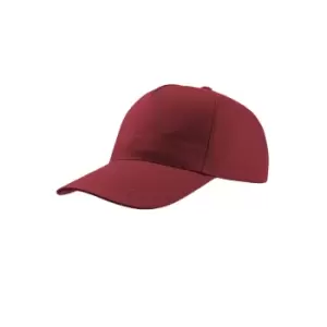 Image of Atlantis Start 5 Panel Cap (Pack of 2) (One Size) (Burgundy)