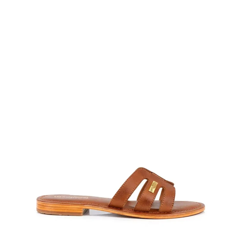 Image of Les Tropeziennes par M.Belarbi Womens Mules Les Tropeziennes par M.Belarbi Damia Marron Female 36