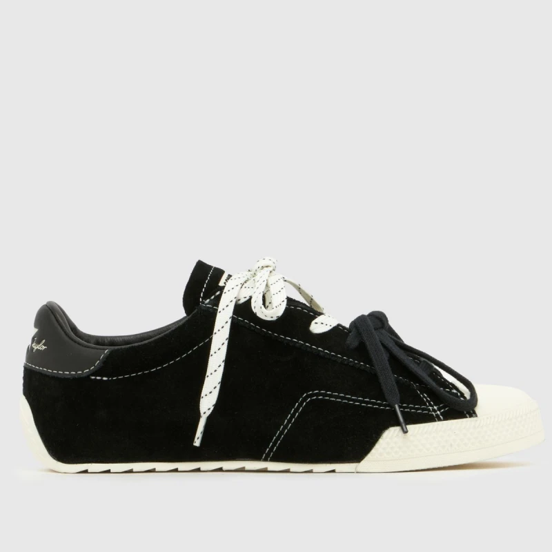 Image of Converse Chuck Taylor Lo Trainers in Black & White Black & White UK 7 (EU 41)