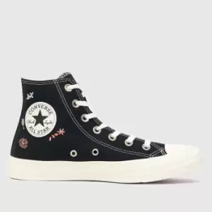 image of Converse Black & White Things To Grow Hi Trainers