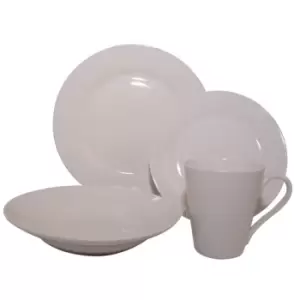 Image of Rayware Milan 16 Piece Dinner Set - White