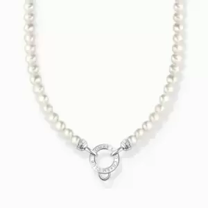 image of Charm Club Pearls Necklace KE2187-167-14