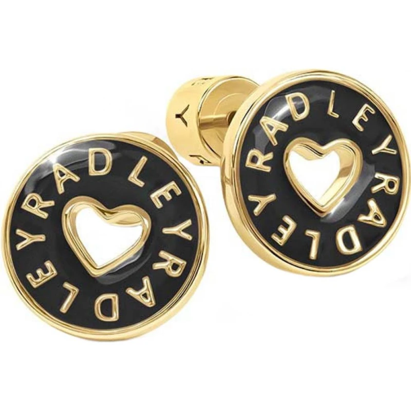 Image of Radley Womens RYJ1642S Sion Close Pair Of Earrings in Gold Gold Female One Size
