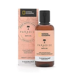 image of Tisserand Aromatherapy National Geographic Paradise Bath Oil 100ml