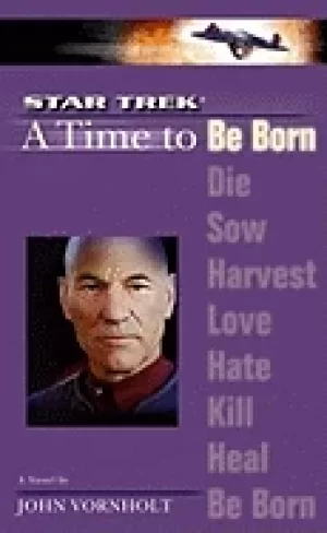 Image of star trek the next generation time 1 a time to be born