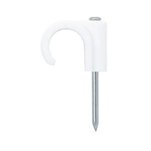 Image of JG Speedfit Metal & plastic Nail clip NPC15P (Dia)15mm Pack of 20