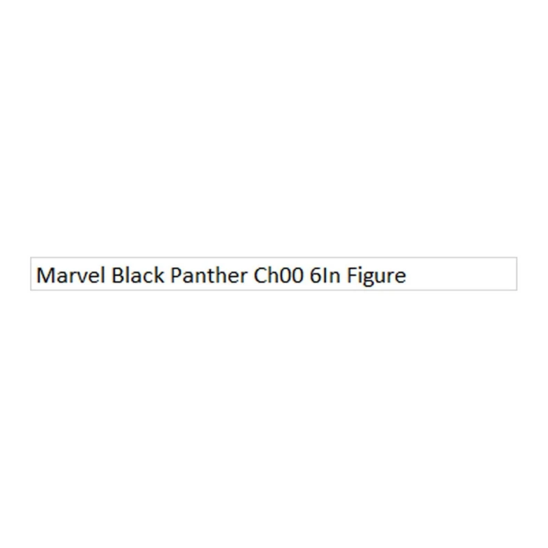 Image of Marvel Marvel Black Panther - None None One Size
