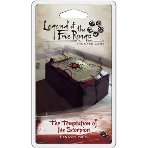 Image of Legend of the Five Rings LCG: The Temptation of the Scorpion Dynasty Pack